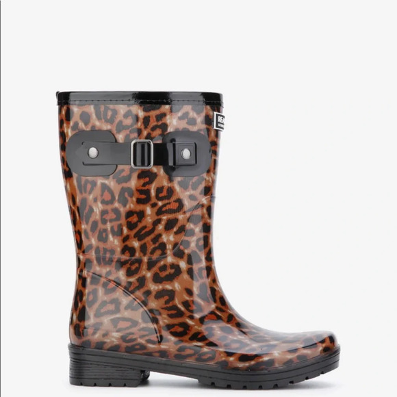 Kenneth Cole Rain Buckle Glossy Boot - Picture 2 of 5